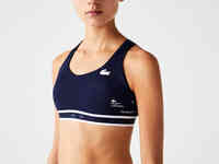 Женский спортивный бюстгальтер lacoste sport с перекрещивающимися бретелями