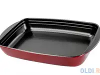 Форма для выпечки vitrinor прямоугольная красная 35*22*5