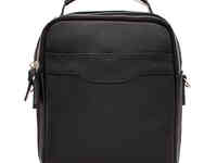 Сумка мужская через плечо ascot black