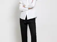 Брюки с завышенной линией талии vassa&co