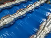 2023 станок для производства модульной металлочерепицы Dachpol, фотография 3