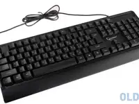 Клавиатура проводная gembird kb-220l usb черный