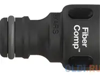Штуцер fiskars fibercomp д.вх.1/2" черный (1027053)