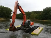 Понтоны на экскаватор, фотография 6