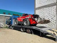 Услуги аренды спецтехники. Аренда телескопических погрузчиков