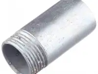 Резьба наружная, D1 15-100 мм, D2 1 1:2; 1 1:4; 1 дюйм..., L 10-800 мм, Материал: сталь; нерж. сталь...