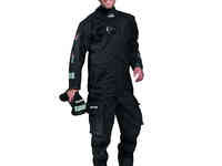 Сухой гидрокостюм mares tech fit lx, диагональная молния, триламинатный