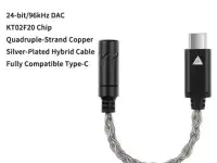 ЦАП усилитель QKZ CX31993 Type-C на 3,5 мм, фотография 9