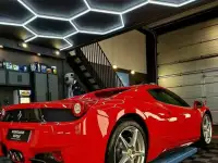 LED светильники соты линии любой рисунок для магазина, фотография 3