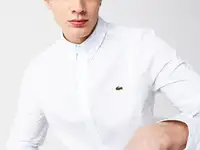 Мужская рубашка lacoste slim fit