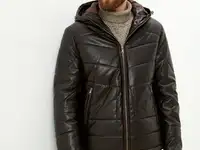 Куртка кожаная winterra