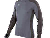 Термобелье майка сивера сноуи с воротником и полуперчаткой мужская индиго/черная