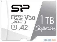 Флеш карта microsdxc 1tb class10 silicon power sp001tbstxda2v20sp superior + adapter