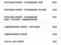 МОДЕЛИ на коррекцию, окрашивание и ламинирование бровей, фотография 3