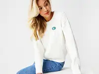 Женский свитер lacoste regular fit