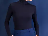 Водолазка в синем оттенке vassa&co