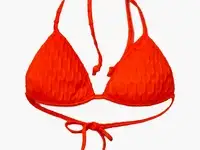 Оранжевый купальный лиф