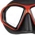 Маска для плавания mares sealhouette, для взрослых - ц.обт.черный, ц.р.чёрно-красный, фотография 2