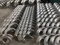 Автоматическая линия для производства шнековой спирали горячей прокатки модель JB-LXYP8, фотография 2