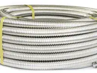 Труба гофрированная нержавеющая Диаметр: 12 мм; 15 мм; 18 мм