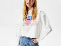 Женская толстовка lacoste loose fit