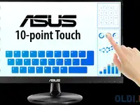 Монитор 22" asus vt229h черный ips 1920x1080 250 cd/m^2 5 ms