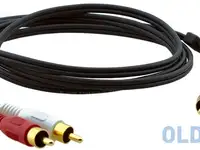 Кабель 2 rca на 2 rca (вилки - вилки), 1,8 м