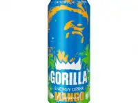 Энергетический напиток Gorilla  mango 0.45 л оптом в Астане