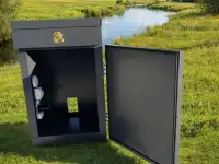 Шкаф утепленный уличный для газового котла, фотография 2