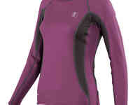 Термобелье майка сивера сноуи женская ежевика/черная