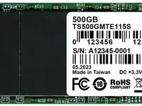 Накопитель ssd transcend pci-e 3.0 x4 500gb ts500gmte115s 115s m.2 2280