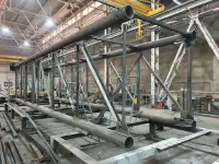 Изготовление металлоконструкций: фермы; траверсы высоковольтные; колонны...