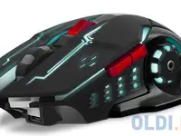 Игровая беспроводная мышь sven rx-g930w чёрная (2.4 ггц, 6 кнопок, 1600