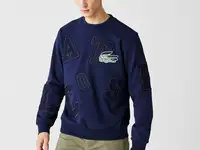 Мужской свитшот lacoste crew neck