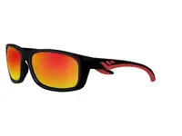 Очки солнцезащитные zippo os38-01 спортивные, унисекс, чёрные, оправа из поликарбоната