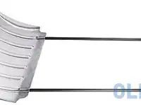 Движок для снега 750х420х1,8мм усиленный(алюминий) россия// сибртех