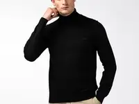 Мужской свитер lacoste из мериносовой шерсти