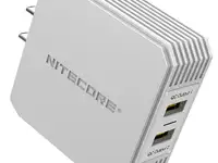 Сетевое зарядное устройство nitecore ua42q 2.1a 2 х usb белый