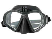 Маска marlin matte + gopro, черная