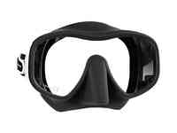 Маска для плавания mares juno, для взрослых - ц.обт.черный, ц.р.чёрно-красный