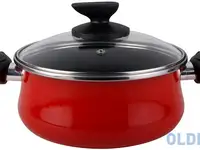 Кастрюля низкая с крышкой vitrinor praga 24