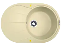 Мойка кухонная гранитная Смеситель, фотография 4