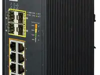 Ip30 industrial l2+/l4 8-port 1000t 802.3at poe+ 4-port 100/1000x sfp full