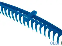 Грабли пластиковые, 565 мм, 18 плоских зубьев, усиленные, luxe// palisad