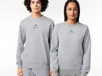 Мужская толстовка lacoste unisex  с флисом