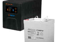 Комплект ибп инвертор энергия гарант 750 + аккумулятор 55 ач