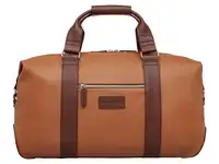 Кожаная дорожно-спортивная сумка woodstock camel/coffee