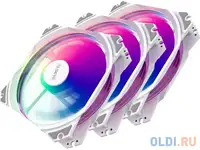 M120-pwa kit fan 3*120mm, 800~1700rpm, 31~66cfm, 19.4~33.8dba, aura rgb, pwm +