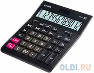 Калькулятор настольный casio gr-12-w-ep 12-разрядный черный