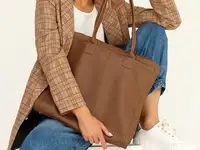 Сумка шоколадного цвета